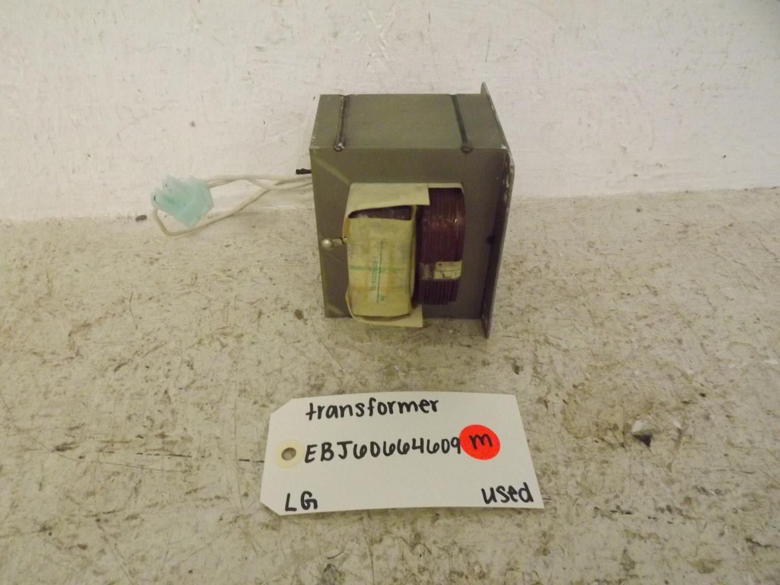 LG Microwave EBJ60664609 Transformer Used LG Microwave EBJ60664609 Transformer Used
